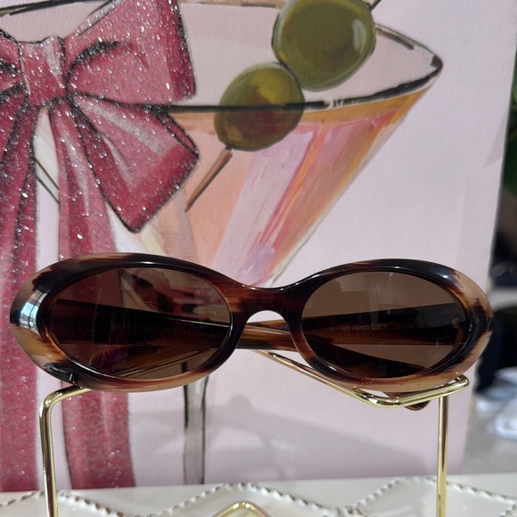 🤎Gucci Sunglasses Brown GG2420/S 3CX 52/19 Oval type With Side logo - Picture 5 of 17